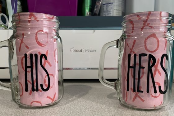 His and Hers Mug - Rae Dunn